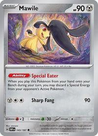 Mawile 143/197 - Uncommon - Reverse Holo-Kantocards