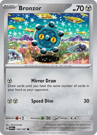 Bronzor 144/197 - Common - Reverse Holo-Kantocards