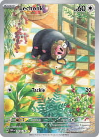 Lechonk - 209/197 209/197 - Illustration Rare-Kantocards