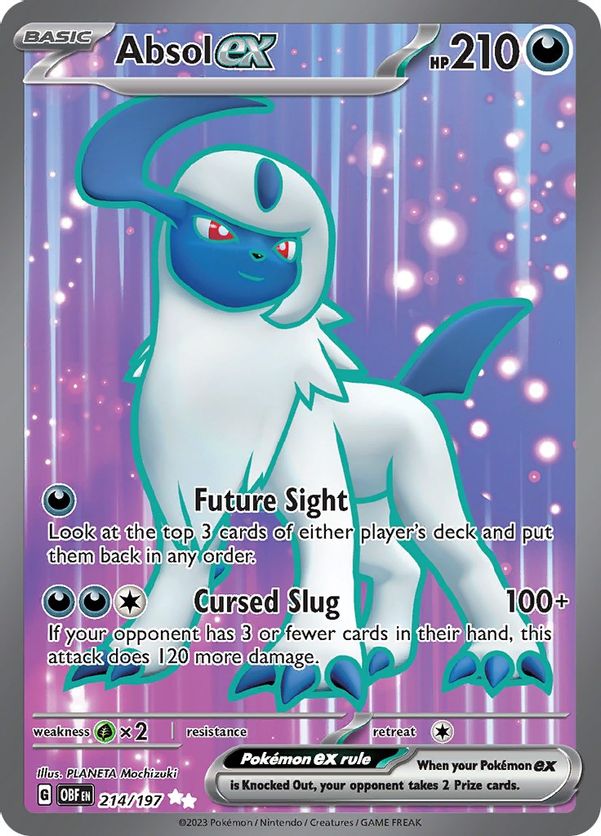 Absol ex - 214/197 - Ultra Rare (ESPAÑOL)