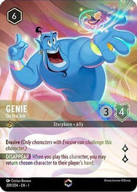 Genie - On the Job (Alternate Art) - 209/204 - Enchanted-Kantocards