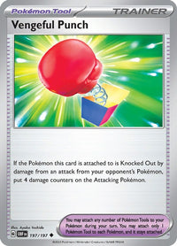Vengeful Punch 197/197 - Uncommon-Kantocards