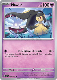 Mawile - 089/197 - Common - Reverse Holo-Kantocards