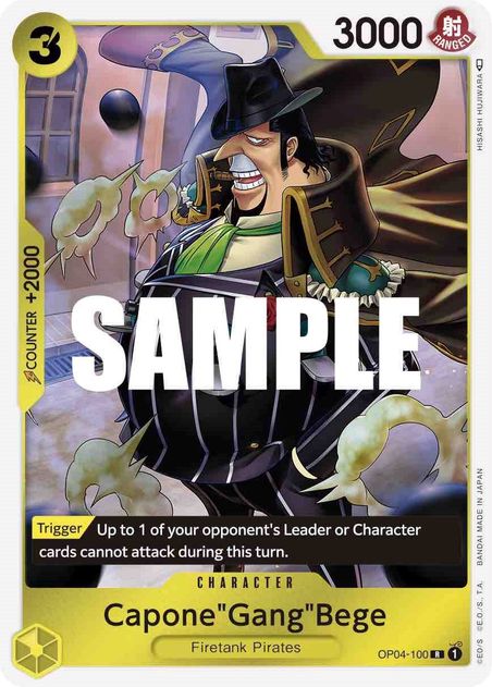 Capone"Gang"Bege - Rare - OP04-100