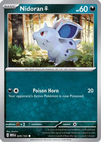 Nidoran F 029/165 - Common-Kantocards