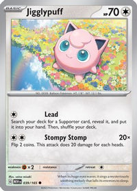 Jigglypuff 039/165 - Common-Kantocards