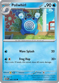 Poliwhirl 061/165 - Uncommon-Kantocards