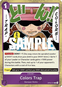 Colors Trap - Rare - OP04-074-Kantocards