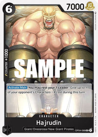 Hajrudin - Uncommon - OP04-088-Kantocards