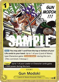Gun Modoki - Common - OP04-115-Kantocards