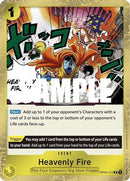Heavenly Fire - Rare - OP04-117-Kantocards