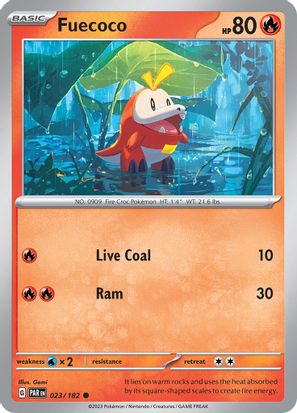 Fuecoco 023/182 Reverse Holo