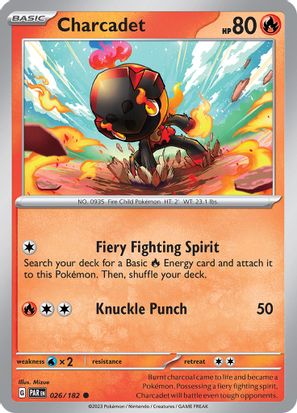 Charcadet 026/182 Reverse Holo