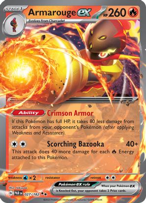 Armarouge ex 027/182 - Double Rare