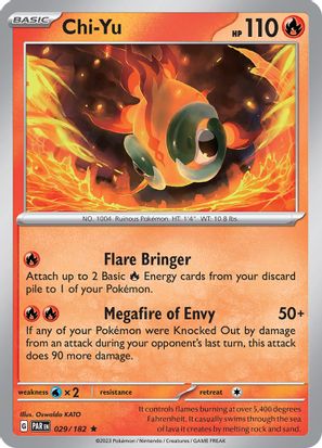 Chi-Yu 029/182 - Rare - Holo