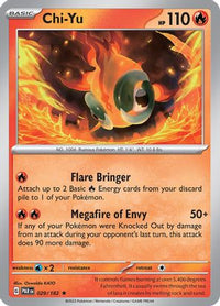 Chi-Yu 029/182 Reverse Holo-Kantocards