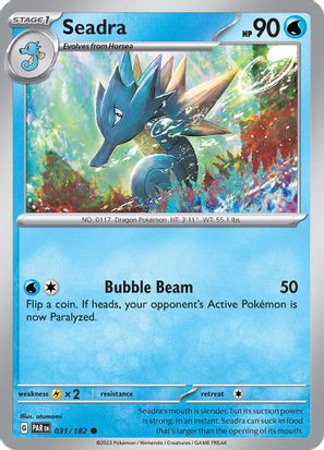 Seadra 031/182 Reverse Holo