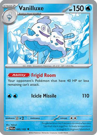 Vanilluxe 045/182 Reverse Holo-Kantocards