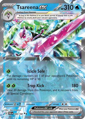 Tsareena ex 046/182 - Double Rare