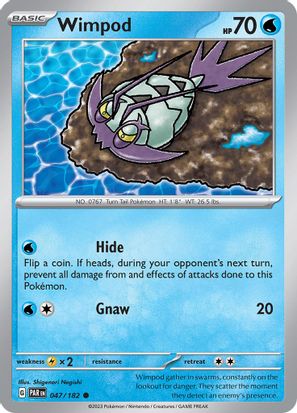 Wimpod 047/182 Reverse Holo