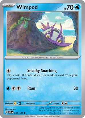 Wimpod 048/182 Reverse Holo