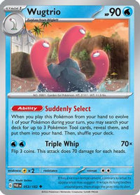 Wugtrio 053/182 - Uncommon-Kantocards