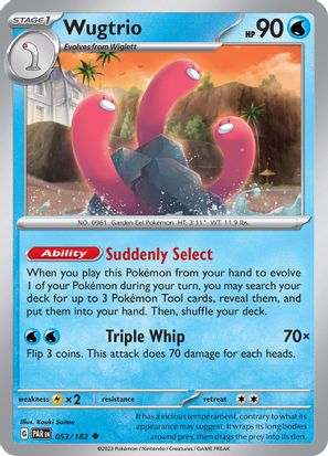 Wugtrio 053/182 - Uncommon