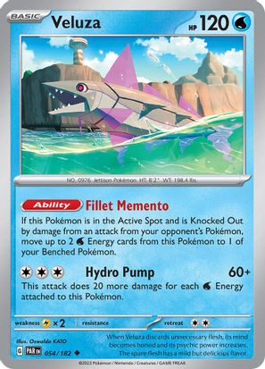 Veluza 054/182 - Uncommon - Reverse Holo