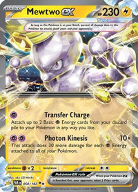 Mewtwo ex 058/182 - Double Rare-Kantocards