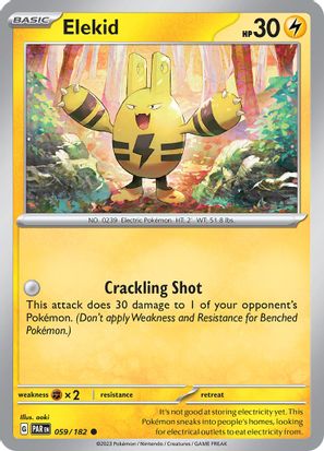 Elekid 059/182 - Common - Reverse Holo