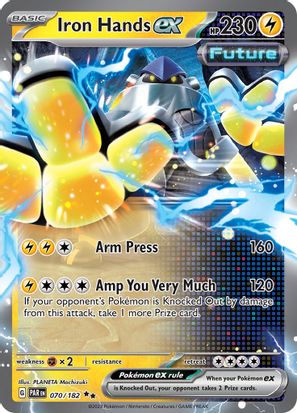 Iron Hands ex 070/182 - Double Rare