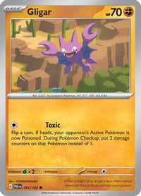 Gligar 091/182 - Common - Reverse Holo-Kantocards