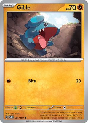 Gible 094/182 - Common