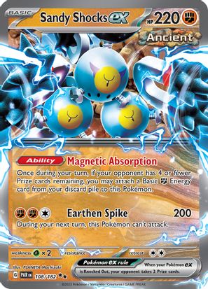 Sandy Shocks ex 108/182 - Double Rare