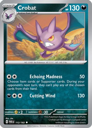 Crobat 112/182 - Uncommon