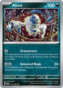 Absol 113/182 - Uncommon - Reverse Holo-Kantocards