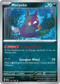 Morpeko 121/182 - Rare - Holo-Kantocards