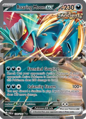 Roaring Moon ex 124/182 - Double Rare
