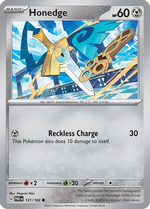 Honedge 131/182 - Common - Reverse Holo