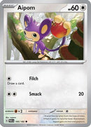 Aipom 145/182 - Common - Reverse Holo-Kantocards