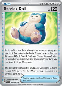 Snorlax Doll 175/182 - Uncommon-Kantocards