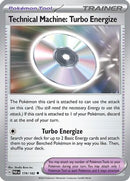 Technical Machine: Turbo Energize 179/182 - Uncommon - Reverse Holo-Kantocards
