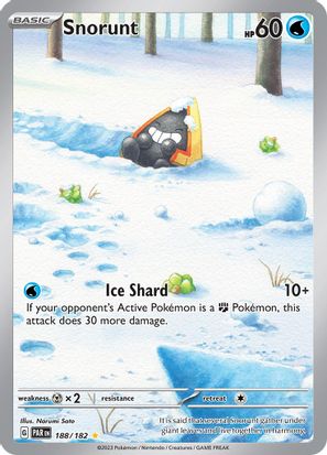 Snorunt 188/182 - Illustration Rare
