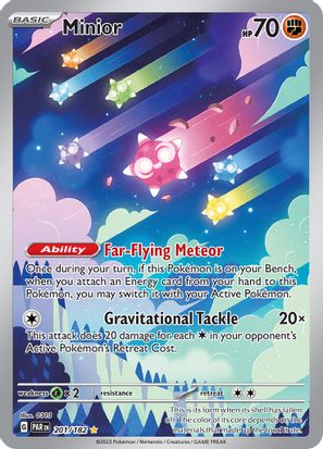 Minior 201/182 - Illustration Rare