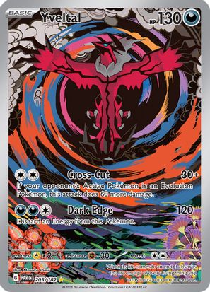 Yveltal 205/182 - Illustration Rare (ESPAÑOL)