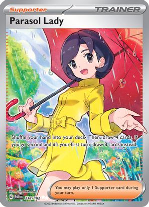 Parasol Lady 238/182 - Ultra Rare-Kantocards