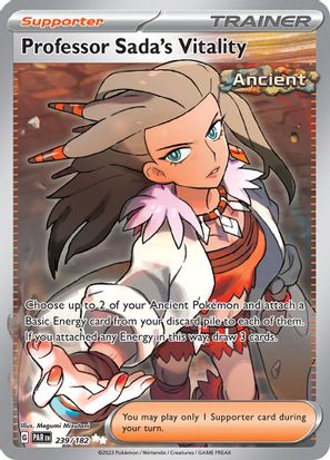 Professor Sada's Vitality 239/182 - Ultra Rare - Español