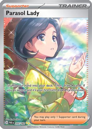 Parasol Lady 255/182 - Special Illustration Rare