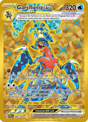 Garchomp ex 260/182 - Hyper Rare