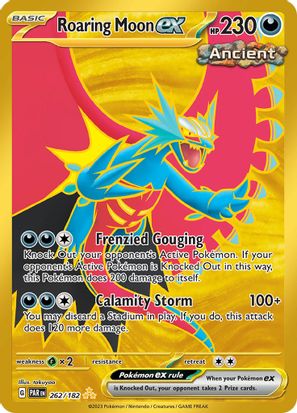 Roaring Moon ex 262/182 - Hyper Rare